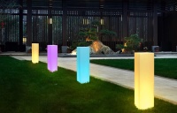 Светильник Колонна 30х45  питание от АКБ, RGB Светильник Колонна 30х45  питание от АКБ, RGB