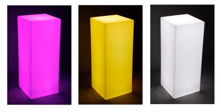 Светильник Колонна 45х110  питание от АКБ, RGB Светильник Колонна 45х110  питание от АКБ, RGB